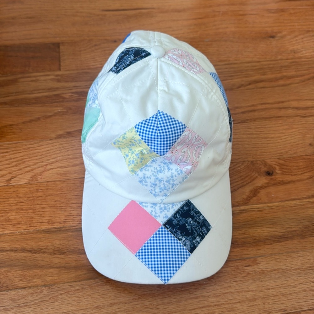 Quilted baseball hat